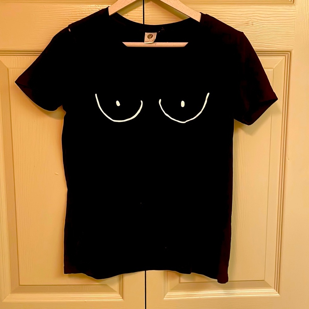 Boobies black tee